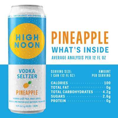 High Noon Pineapple  Can - 24 FZ - Image 5