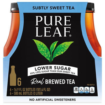 Pure Leaf Iced Tea Subtly Sweet 16.9 Fl Oz, 6 Count - 101.4 FZ - Image 1
