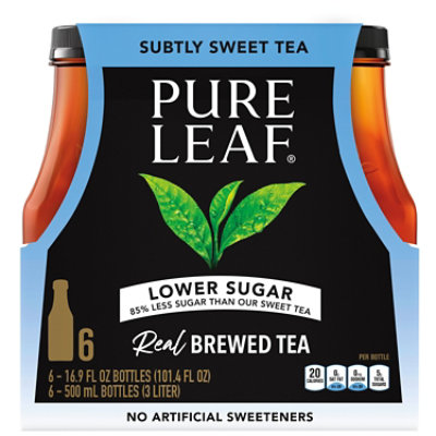 Pure Leaf Iced Tea Subtly Sweet 16.9 Fl Oz, 6 Count - 101.4 FZ - Image 1