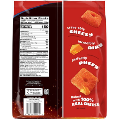 Cheez-It Puff'd Scorchin' Hot Cheddar Puffed Snacks - 5.75 Oz - Image 8
