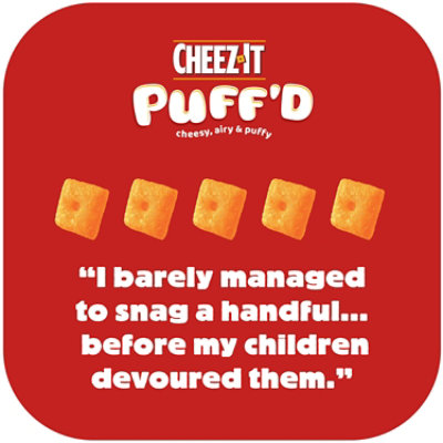 Cheez-It Puff'd Scorchin' Hot Cheddar Puffed Snacks - 5.75 Oz - Image 2