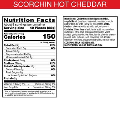 Cheez-It Puff'd Scorchin' Hot Cheddar Puffed Snacks - 5.75 Oz - Image 6