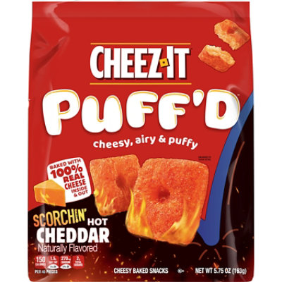 Cheez-It Puff'd Scorchin' Hot Cheddar Puffed Snacks - 5.75 Oz - Image 7