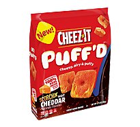 Cheez-It Puff'd Scorchin' Hot Cheddar Puffed Snacks - 5.75 Oz
