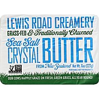 Lewis Road Creamery Butter Artisan Seasalt - 8 OZ - Image 2