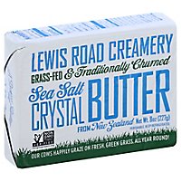 Lewis Road Creamery Butter Artisan Seasalt - 8 OZ - Image 1