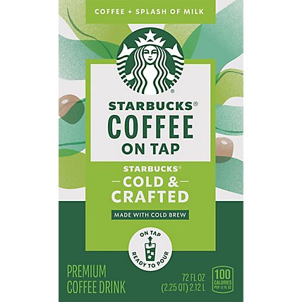 Starbucks Coffee Drink With Splash Of Milk - 72 FZ - Image 2
