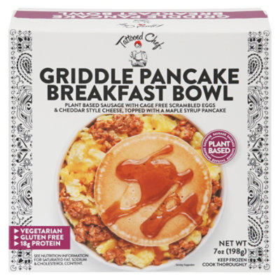 Tattooed Chef Plant Based Pancake Sausage Breakfast Bowl - 7 Oz - Image 3