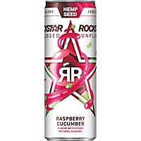 Rockstar Unplugged Energy Drink Raspberry Cucumber - 12 FZ - Image 2