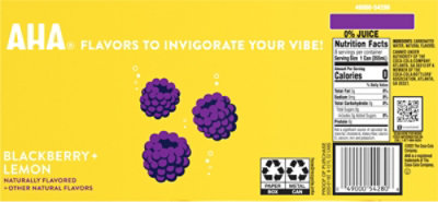 Aha Blackberry Lemon Cans - 8-12 OZ - Image 6