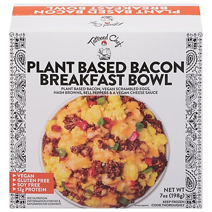 Tattooed Chef Plant Based Bacon Breakfast Bowl - 7 Oz - Image 2