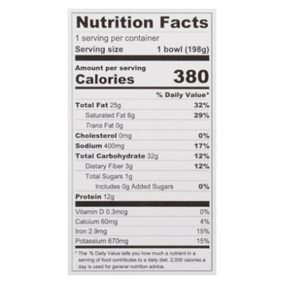 Tattooed Chef Plant Based Bacon Breakfast Bowl - 7 Oz - Image 4