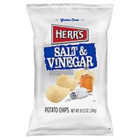 Herr's Salt & Vinegar Chips - 8.5 OZ - Image 1