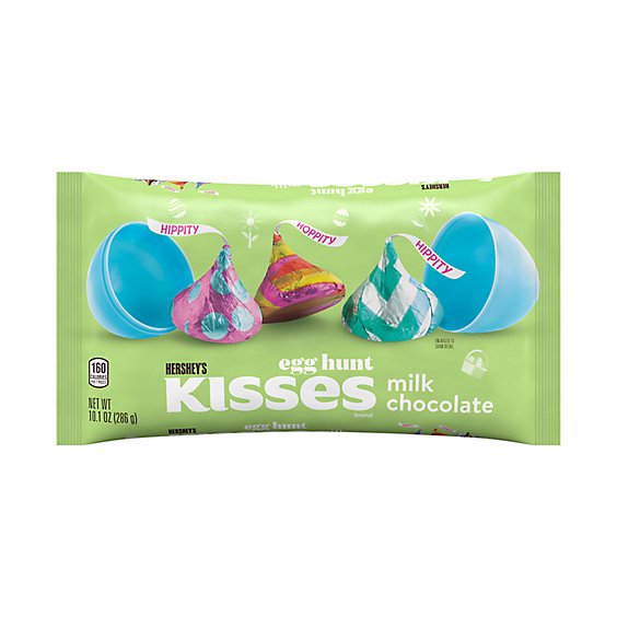 Kisses Milk Chocolate Treats Bag - 10.1 Oz