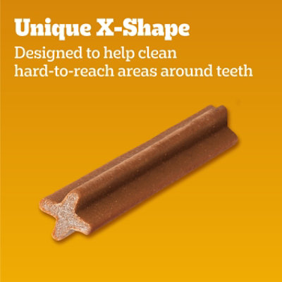 Pedigree Dentastix Beef Flavor Adult Large Dog Dental Chew Dog Treats 32 Count - 1.72 Lbs - Image 3