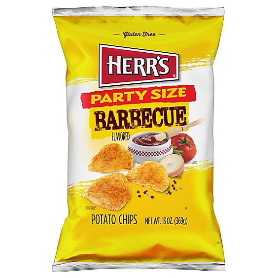 Herr's Barbecue Chips - 13 OZ