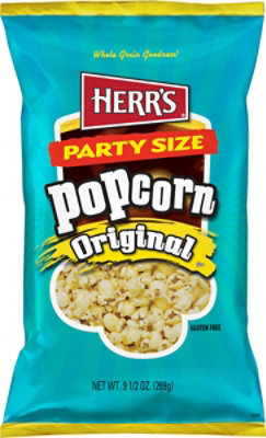 Herr's Original Party Size Popcorn - 9.5 OZ - Image 1