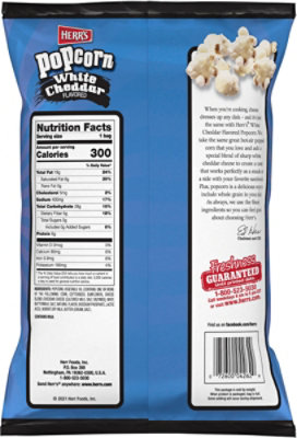 Herr's White Cheddar Popcorn 2oz - 2 OZ - Image 6