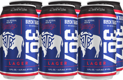 Black Tooth  307 Lager In Cans - 6-12 FZ - Image 1