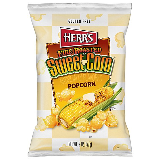 Herr's Fire Roasted Sweet Corn Popcorn - 2 Oz