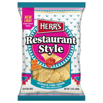 Herr's White Corn Tortilla - 12 OZ - Image 1