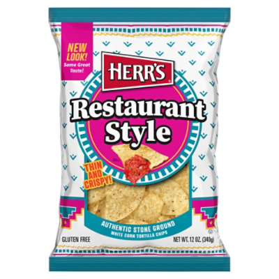 Herr's White Corn Tortilla - 12 OZ - Image 1