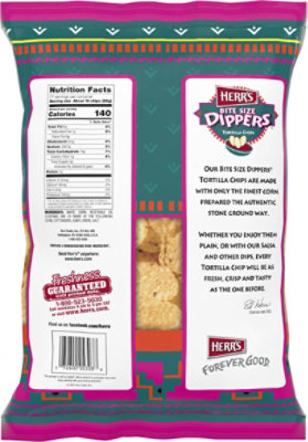 Herrs Dippers Tortilla Chips - 17 OZ - Image 6