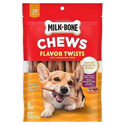 Milk-bone Chews Flvd Twists Stk N Bacon - 4.23 OZ - Image 3