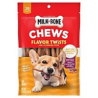Milk-bone Chews Flvd Twists Stk N Bacon - 4.23 OZ - Image 1