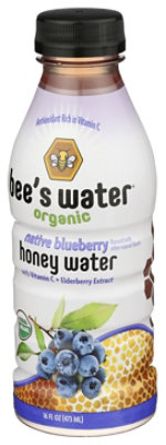 Bees Water Organic Native Blueberry Honey Water - 16 FZ - Image 4
