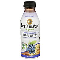 Bees Water Organic Native Blueberry Honey Water - 16 FZ - Image 1