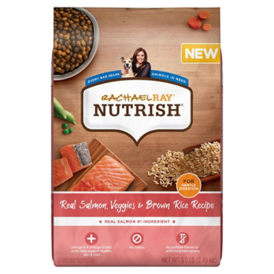 Rachael Ray Nutrish  Dry Dog Salmon - 5.5 LB