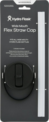 Hydro Flask Wd Flx Straw Cap Black - EA - Image 2