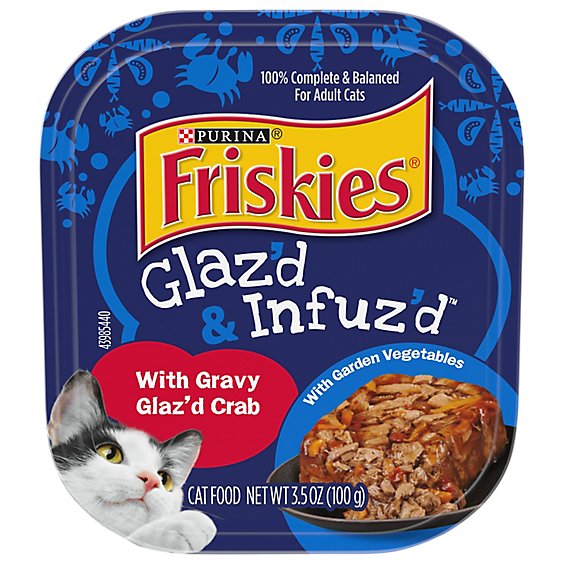 Friskies Glazd & Infuzd Crab - 3.5 OZ