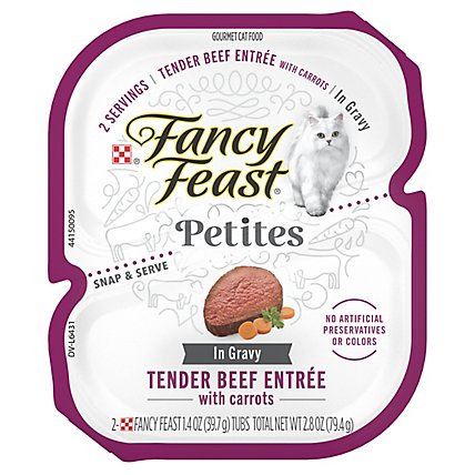 Fancy Feast Petites Wet Cat Food - 2.8 Oz - Image 1