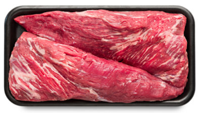 Usda Choice Beef Loin Tri Tip Twin Pack Untrimmed - LB