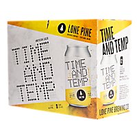 Lone Pine Time & Temp Lager In Can - 12-12 FZ - Image 1