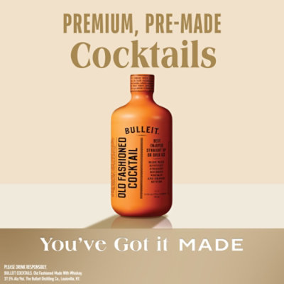 Bulleit Old Fashioned Cocktail - 750 Ml - Image 1