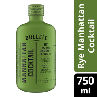 Bulleit Manhattan Cocktails - 750 Ml - Image 1