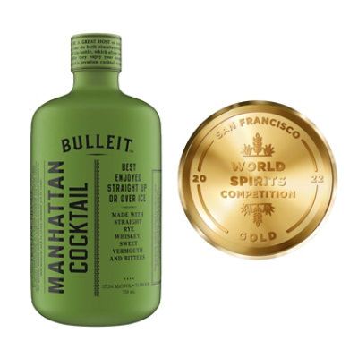 Bulleit Manhattan Cocktails - 750 Ml - Image 5