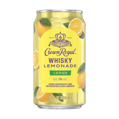 Crown Royal Whisky Lemonade - 4-12 FZ - Image 2