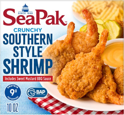 Sea Pak Shrimp Jumbo Southern Style W/creamy Mustard Bbq Sauce - 10 OZ - Image 2