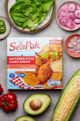 Sea Pak Shrimp Jumbo Southern Style W/creamy Mustard Bbq Sauce - 10 OZ - Image 7