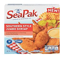 Sea Pak Shrimp Jumbo Southern Style W/creamy Mustard Bbq Sauce - 10 OZ