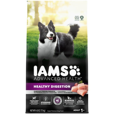 Iams Advanced Health Healthy Digestion with Real Chicken Adult Dry Dog Food - 6 Lbs - Image 1