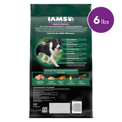 Iams Advanced Health Healthy Digestion with Real Chicken Adult Dry Dog Food - 6 Lbs - Image 3