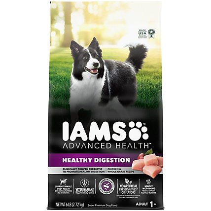 IAMS Advanced Health Chicken Adult Dry Dog Food - 6 Lb - Image 1
