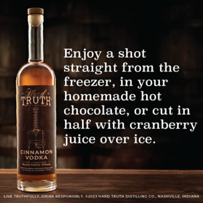 Hard Truth Cinnamon Vodka - 750 ML - Image 4