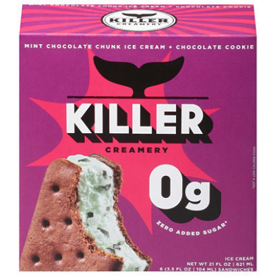 Killer Creamery Mint Chocolate Ice Cream Sandwich - 3.5 Fl. Oz.