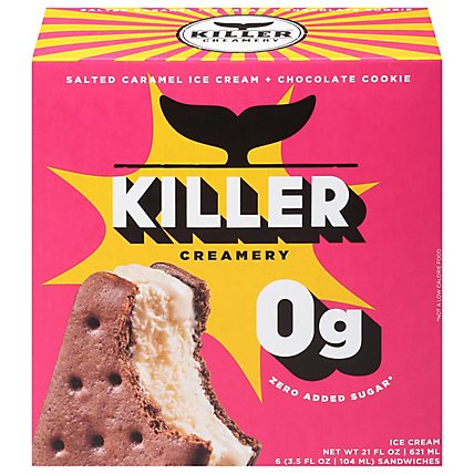 Killer Creamery Caramel Salted Ice Cream Sandwich - 3.5 Fl. Oz. - Image 2